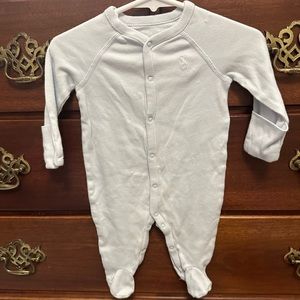 Ralph Lauren Baby Blue Footie